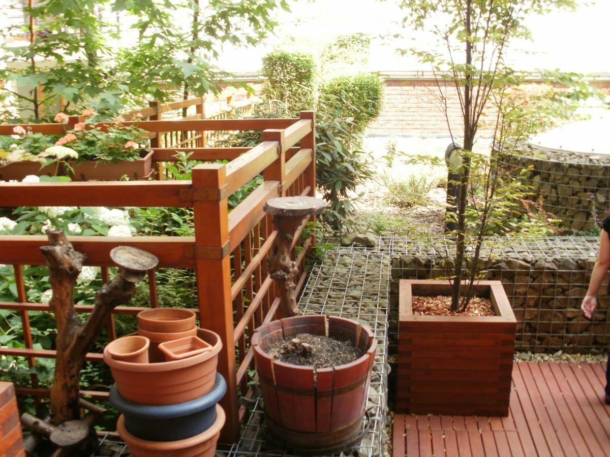 דירות בודפשט Downtown Garden Isle In Urban Style-Free Parking מראה חיצוני תמונה